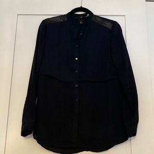 H&M button up blouse